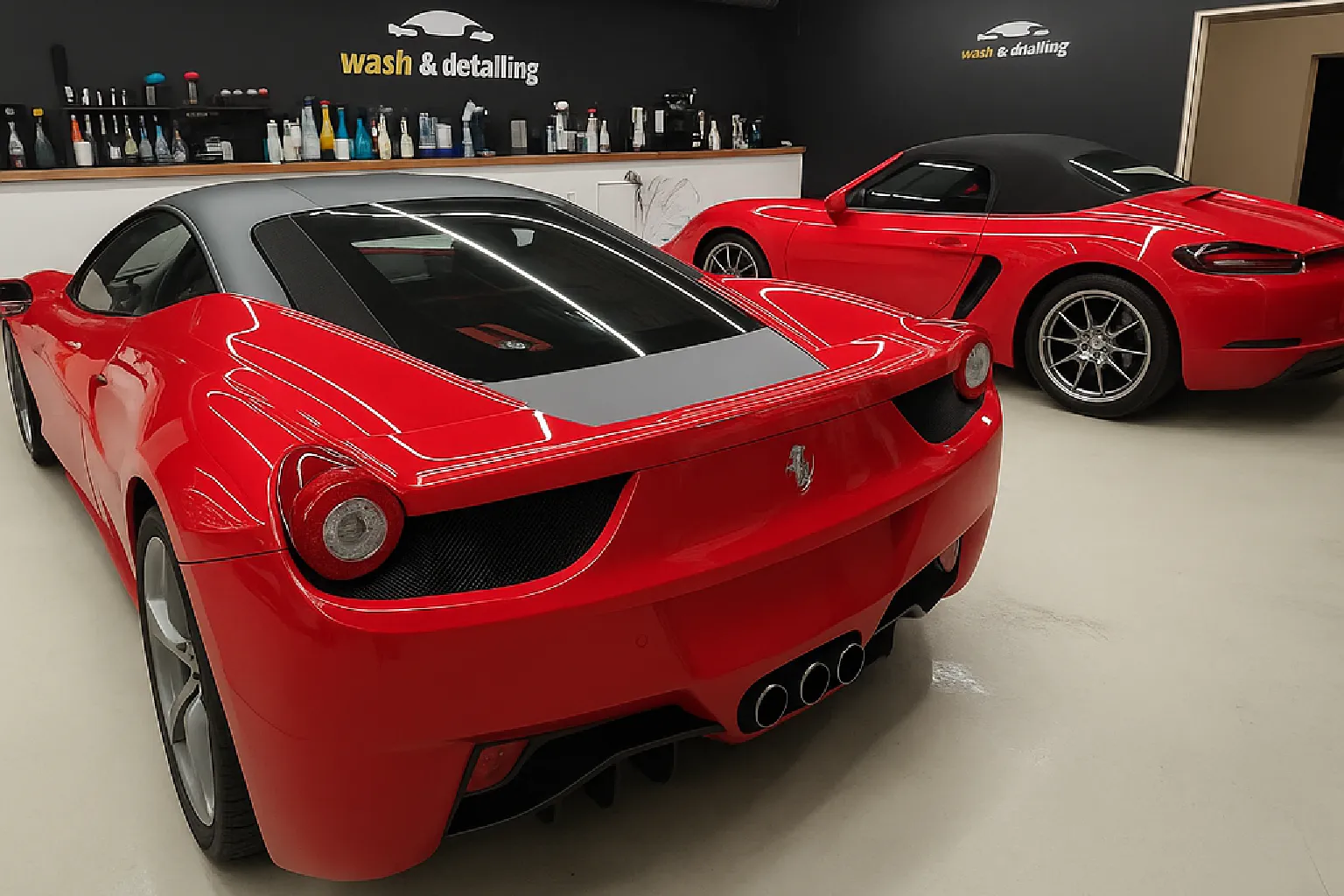 Provozovna wash&detailing
